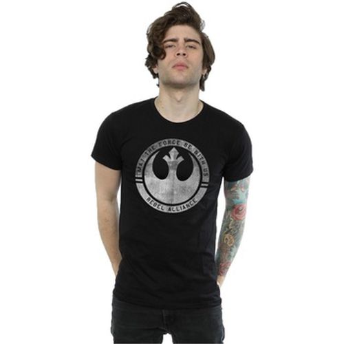 T-shirt Rogue One May The Force Be With Us - Disney - Modalova
