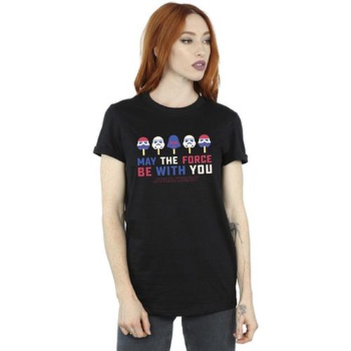 T-shirt May The Force Ice Pops - Star Wars: A New Hope - Modalova