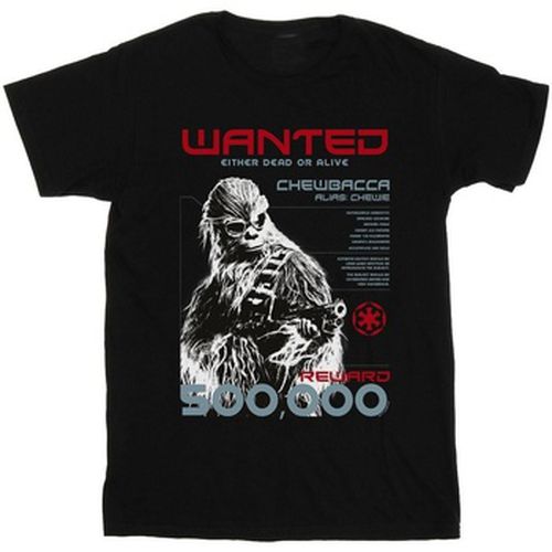 T-shirt Han Solo Chewie Wanted - Disney - Modalova