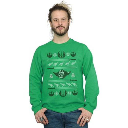 Sweat-shirt Yoda Christmas Tauntauns - Disney - Modalova