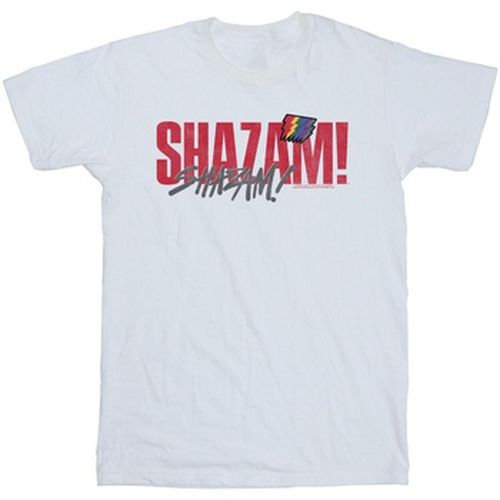 T-shirt Shazam Fury Of The Gods Pride Distress - Dc Comics - Modalova