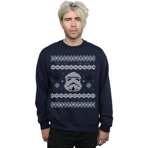 Sweat-shirt Stormtrooper Christmas Fair Isle - Disney - Modalova