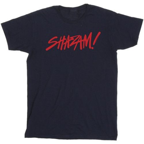 T-shirt Shazam Fury Of The Gods Spray Paint Logo - Dc Comics - Modalova