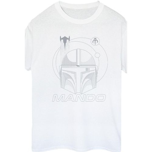 T-shirt The Mandalorian Rings Helmet - Disney - Modalova