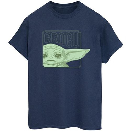 T-shirt The Mandalorian Grogu Box - Disney - Modalova
