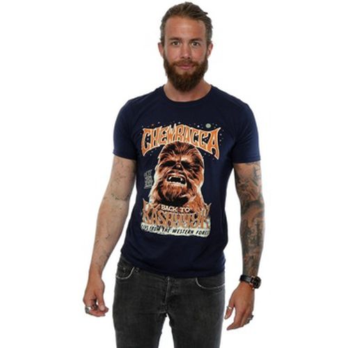 T-shirt Chewbacca Rock Poster - Disney - Modalova