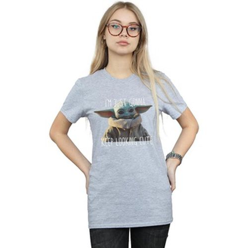 T-shirt The Mandalorian Keep Looking Cute - Disney - Modalova
