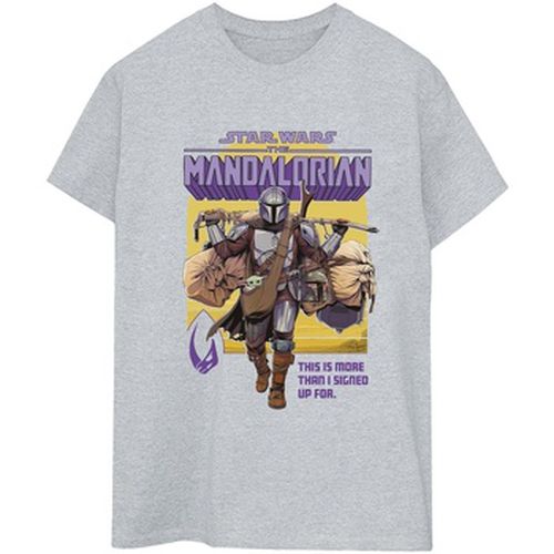 T-shirt The Mandalorian More Than I Signed Up For - Disney - Modalova
