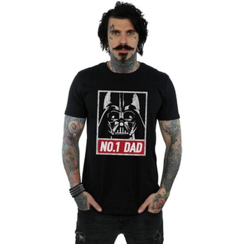 T-shirt Disney Number One Dad - Disney - Modalova