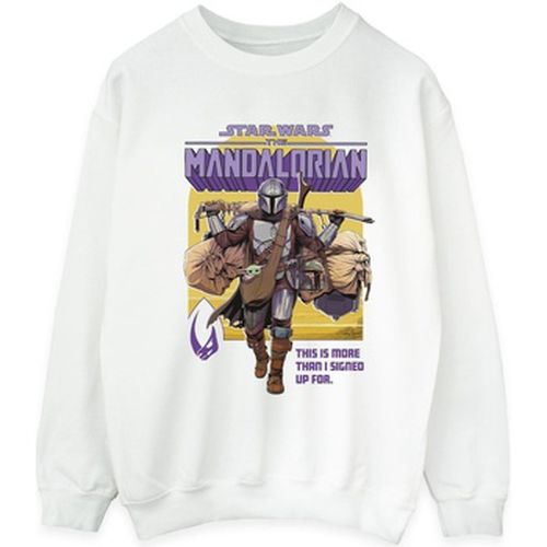 Sweat-shirt The Mandalorian More Than I Signed Up For - Disney - Modalova