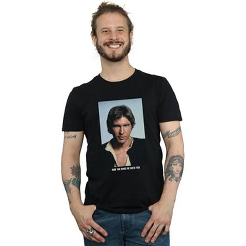 T-shirt Han Solo May The Force - Disney - Modalova