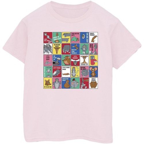 T-shirt Grid Squares - Dessins Animés - Modalova