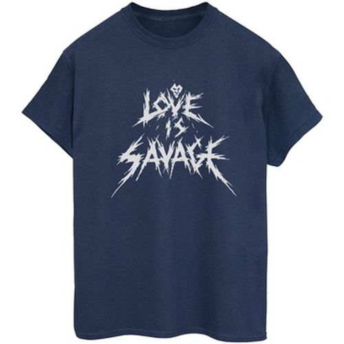 T-shirt Villains Love Is Savage - Disney - Modalova