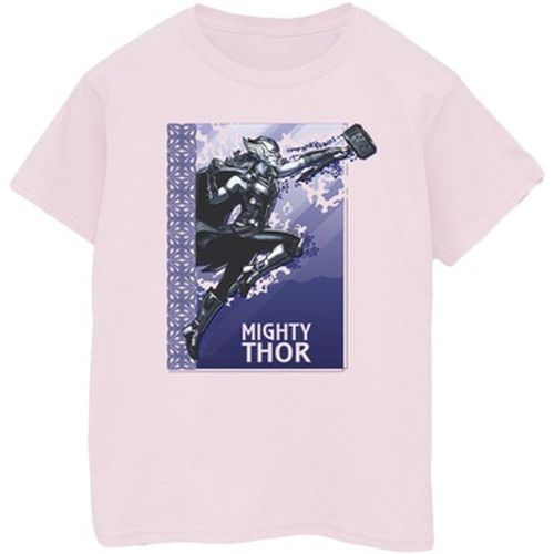 T-shirt Love And Thunder Mighty - Marvel - Modalova