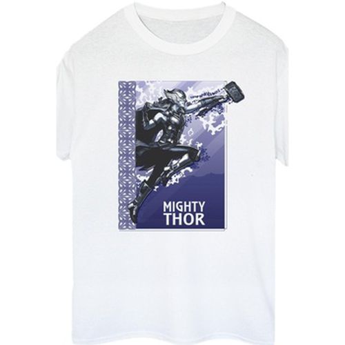 T-shirt Love And Thunder Mighty - Marvel - Modalova