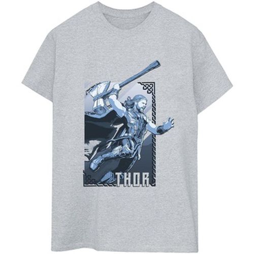 T-shirt Thor Love And Thunder Attack - Marvel - Modalova