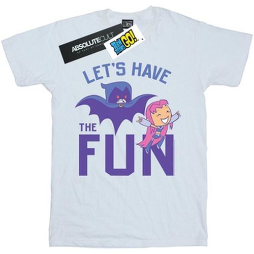 T-shirt Teen Titans Go Let's Have The Fun - Dc Comics - Modalova