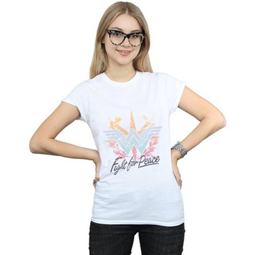 T-shirt Wonder Woman Fight For Peace - Dc Comics - Modalova