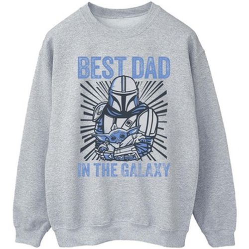 Sweat-shirt Mandalorian Best Dad Galaxy - Disney - Modalova