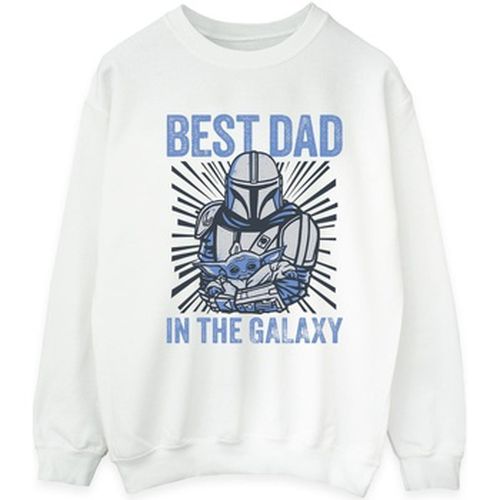 Sweat-shirt Mandalorian Best Dad Galaxy - Disney - Modalova