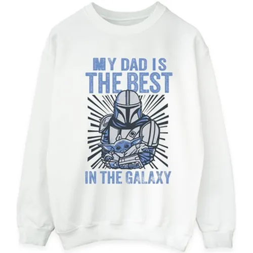 Sweat-shirt Mandalorian Best Dad - Disney - Modalova