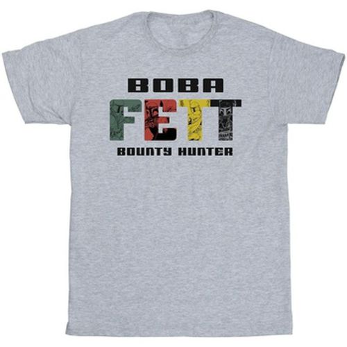 T-shirt Boba Fett Character Logo - Disney - Modalova