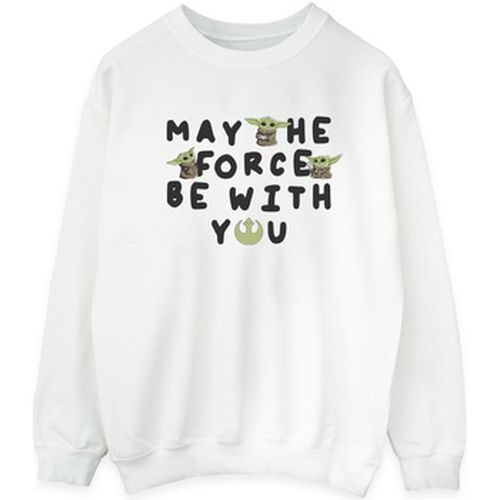 Sweat-shirt The Mandalorian Grogu May The Force Be With You - Disney - Modalova