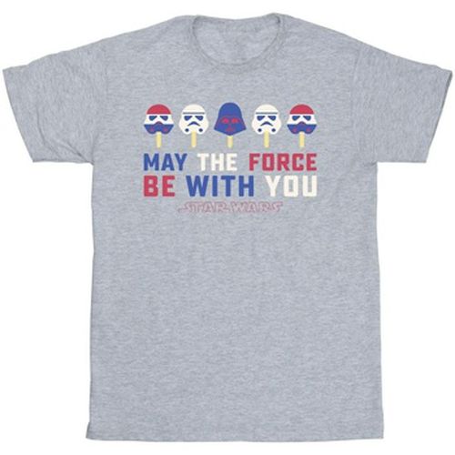 T-shirt May The Force Ice Pops - Star Wars: A New Hope - Modalova