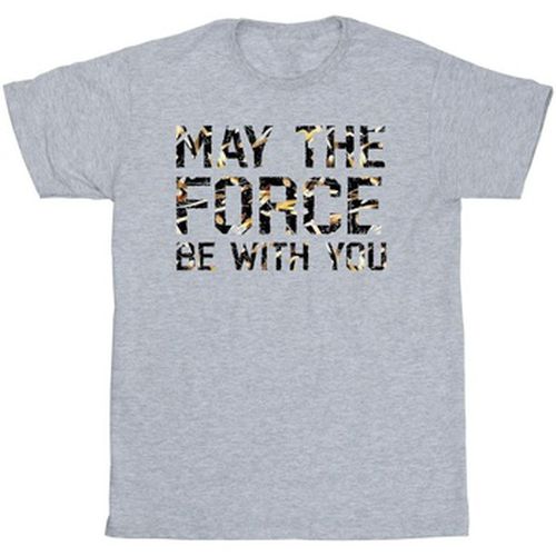 T-shirt May The Force Infill - Disney - Modalova