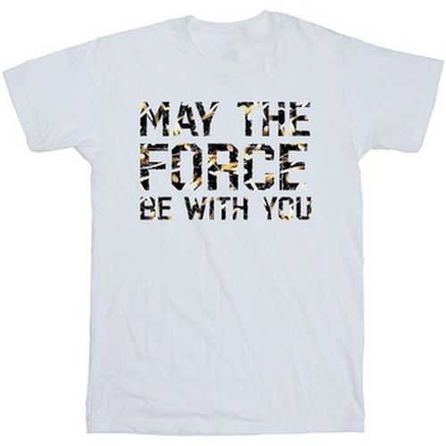 T-shirt May The Force Infill - Disney - Modalova
