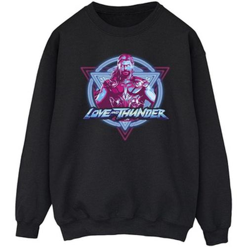 Sweat-shirt Thor Love And Thunder Neon Badge - Marvel - Modalova