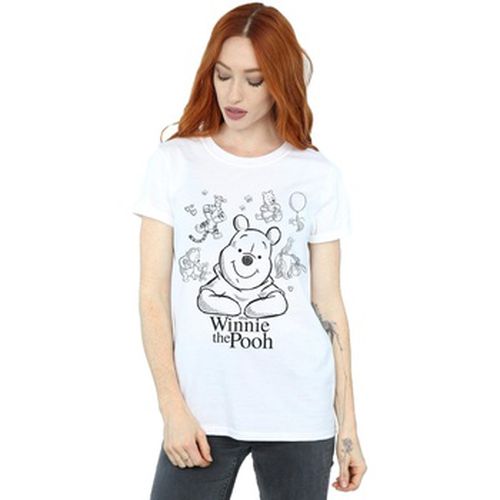 T-shirt Winnie The Pooh Collage Sketch - Disney - Modalova