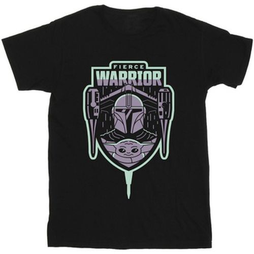 T-shirt The Mandalorian Fierce Warrior - Disney - Modalova