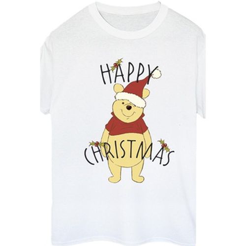 T-shirt Winnie The Pooh Happy Christmas Holly - Disney - Modalova