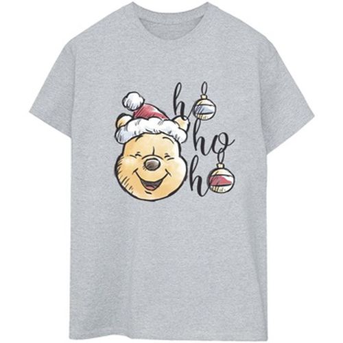 T-shirt Winnie The Pooh Ho Ho Ho Baubles - Disney - Modalova