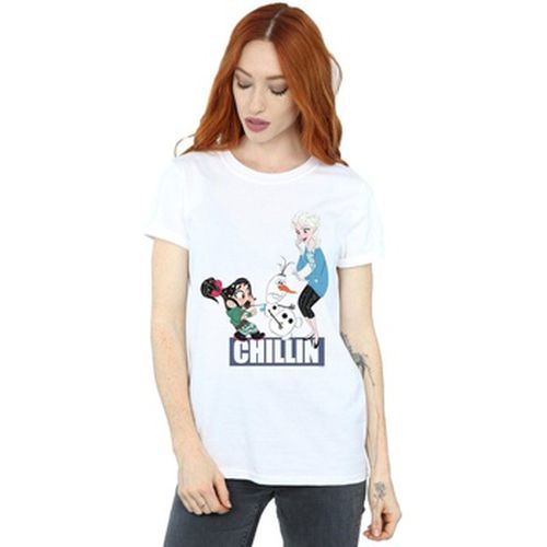 T-shirt Wreck It Ralph Elsa And Vanellope - Disney - Modalova