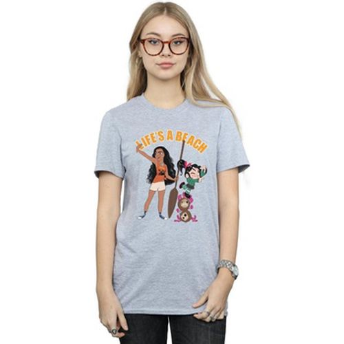 T-shirt Wreck It Ralph Moana And Vanellope - Disney - Modalova