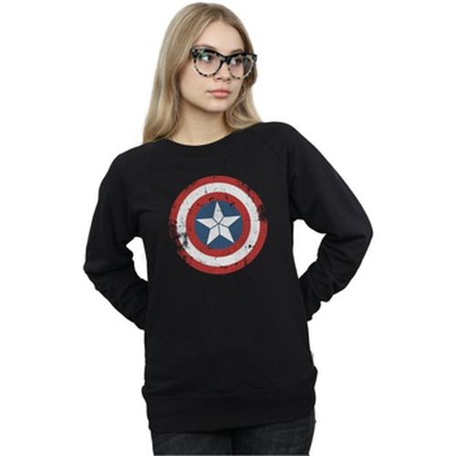 Sweat-shirt Captain America Civil War Distressed Shield - Marvel - Modalova