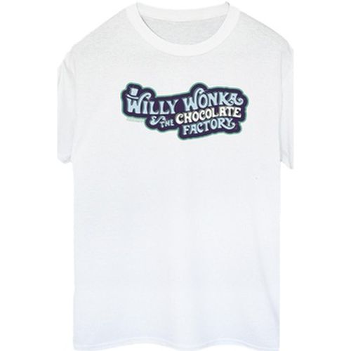 T-shirt Chocolate Factory Logo - Willy Wonka - Modalova