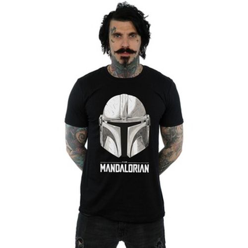 T-shirt The Mandalorian Helmet Logo - Disney - Modalova