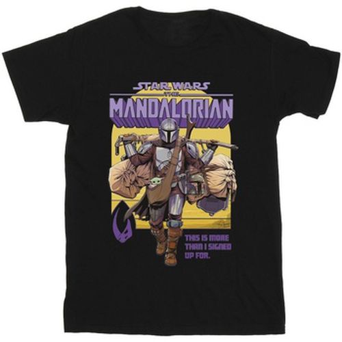 T-shirt The Mandalorian More Than I Signed Up For - Disney - Modalova