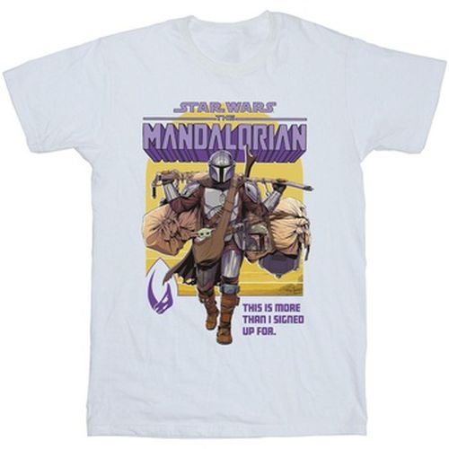 T-shirt The Mandalorian More Than I Signed Up For - Disney - Modalova