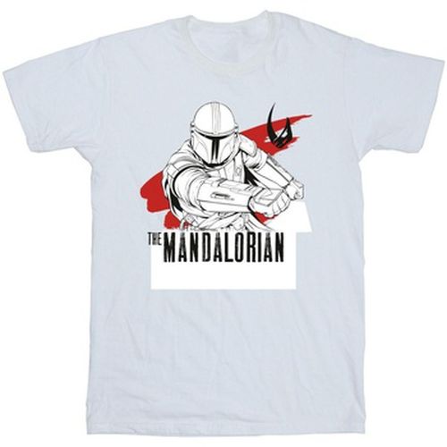 T-shirt The Mandalorian Mando Shoots - Disney - Modalova