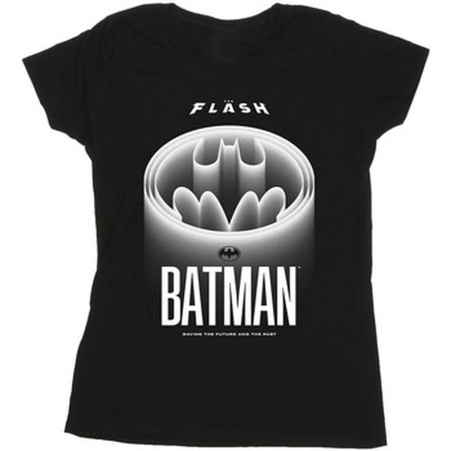 T-shirt The Flash Batman White Logo - Dc Comics - Modalova