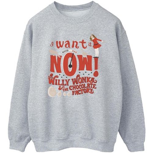 Sweat-shirt Verruca Salt I Want It Now - Willy Wonka - Modalova