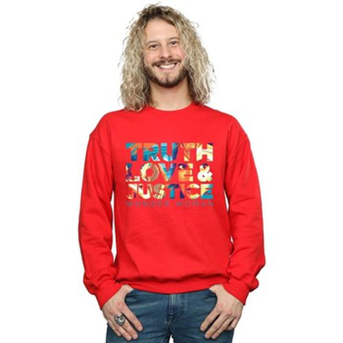 Sweat-shirt 84 Truth Love Justice - Dc Comics - Modalova