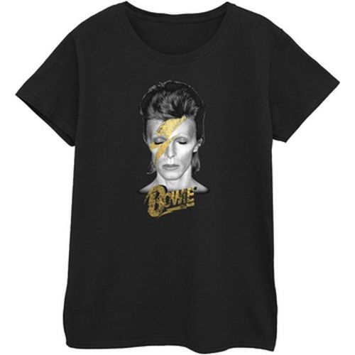 T-shirt Aladdin Sane Gold Bolt - David Bowie - Modalova