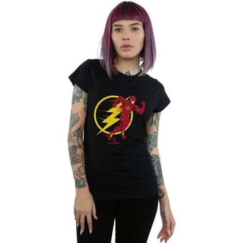T-shirt The Flash Running Emblem - Dc Comics - Modalova