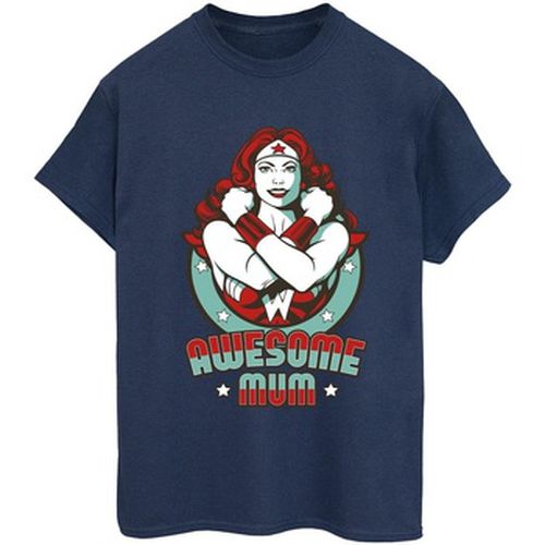 T-shirt Wonder Woman Wonderful Mum - Dc Comics - Modalova