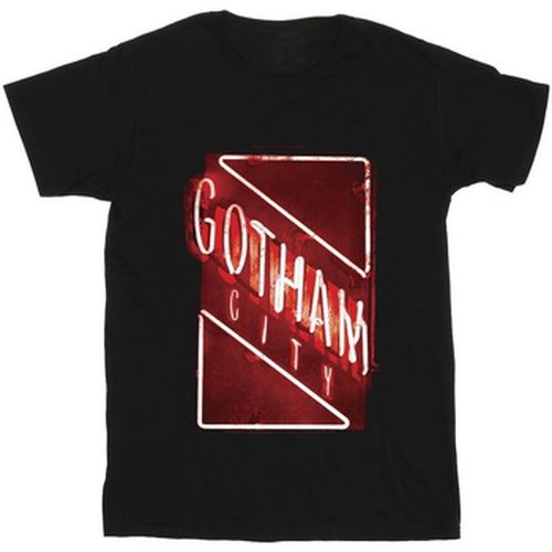 T-shirt The Batman Gotham City Neon Lights - Dc Comics - Modalova